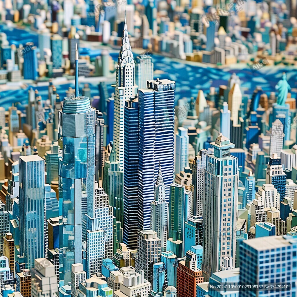 纽约城市模型
