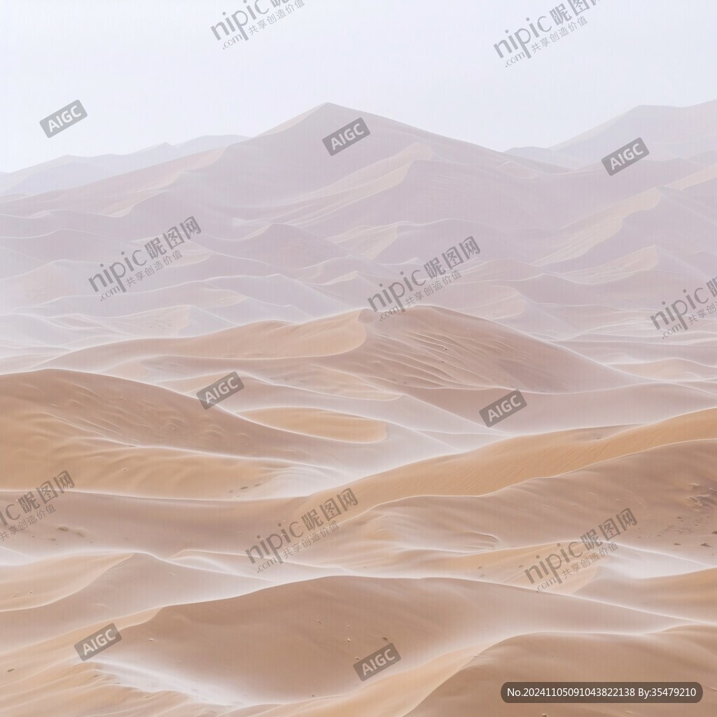 大漠戈壁沙漠沙丘