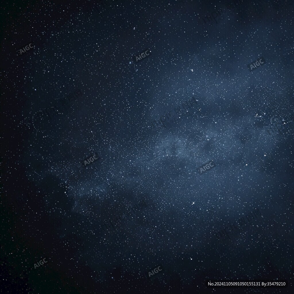蓝色质感星空