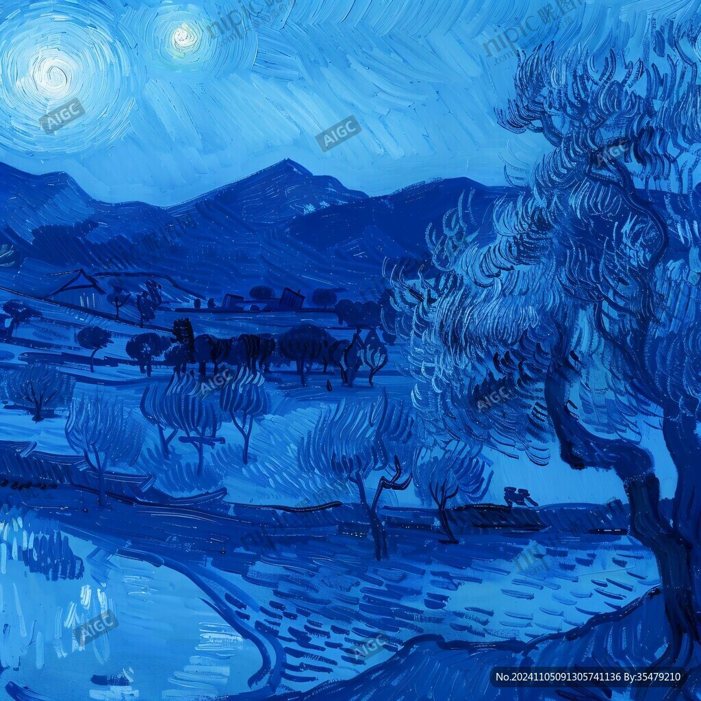 农家月夜