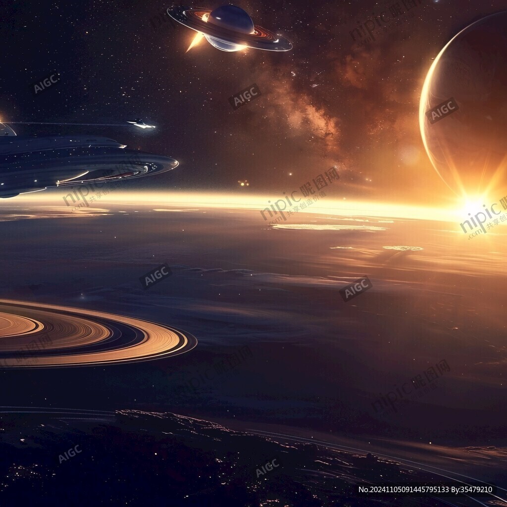 宇宙星空三体天启星球