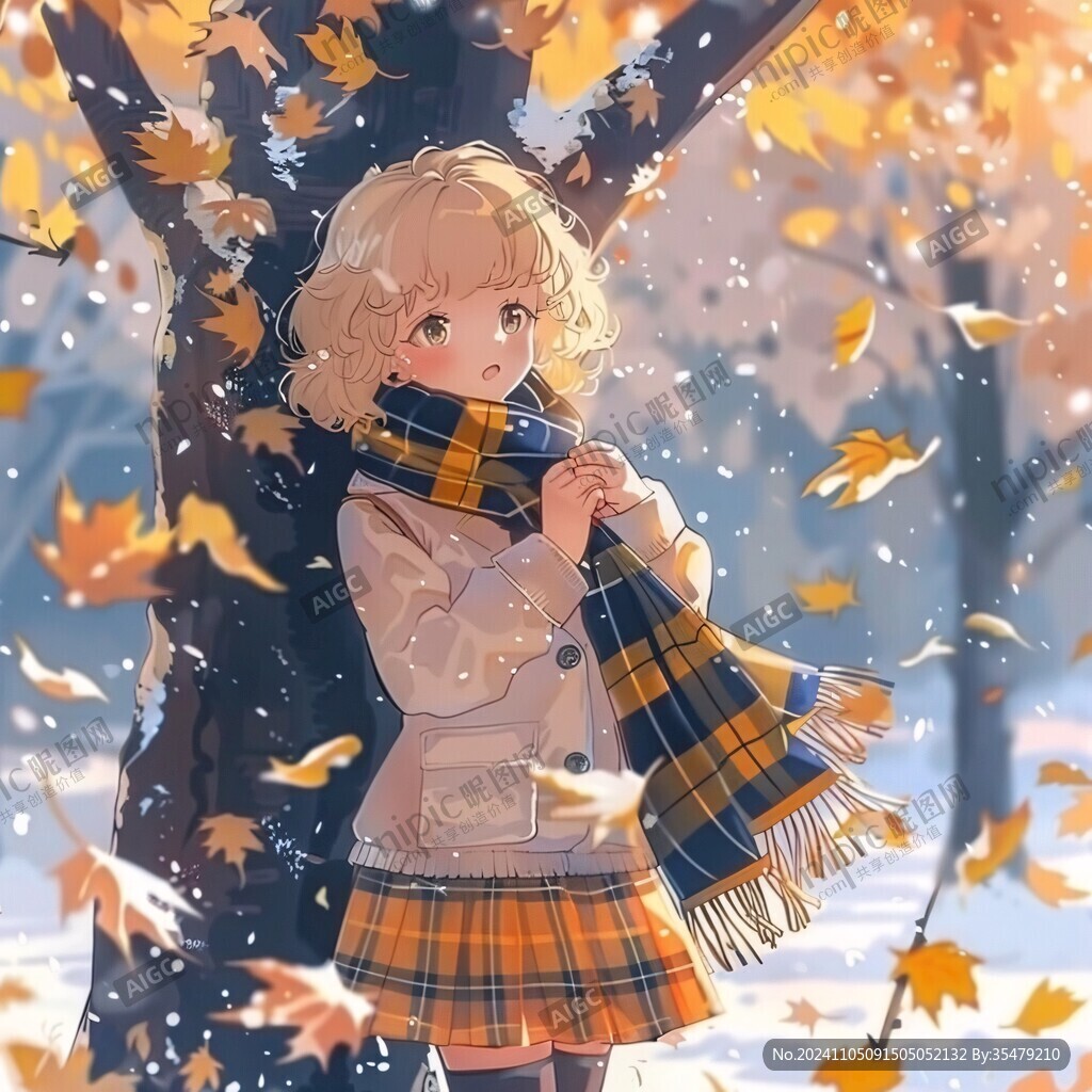 日系少女插画