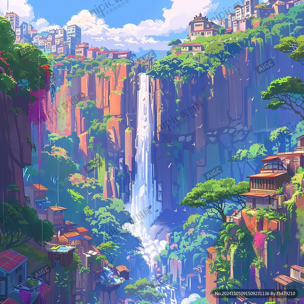 动漫场景设计