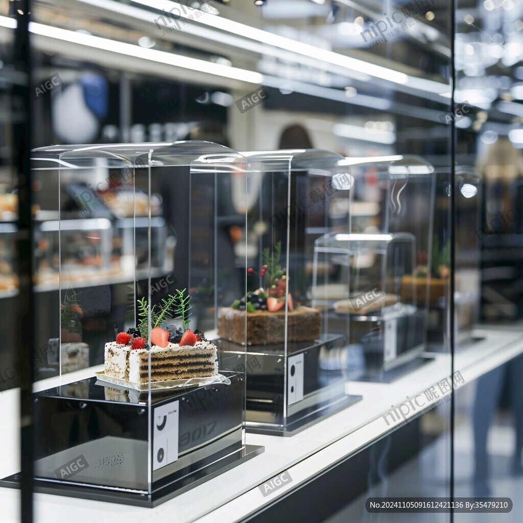 玻璃柜烘焙展