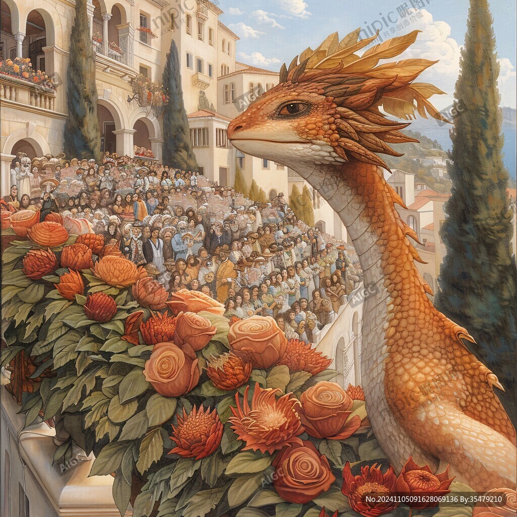 龙年系列插画形象