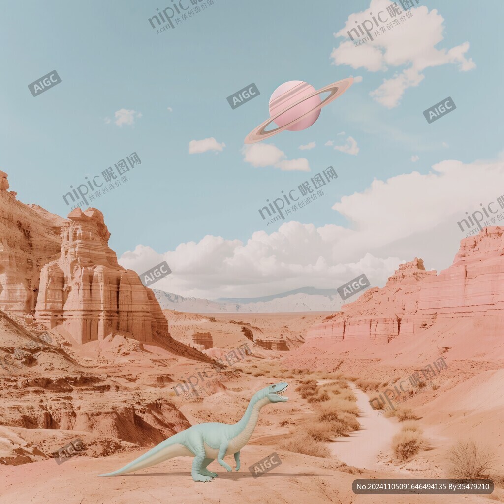 外星谷风光