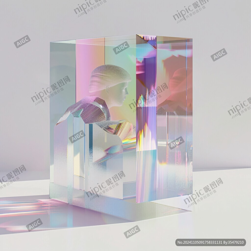 立体渐变发光体设计