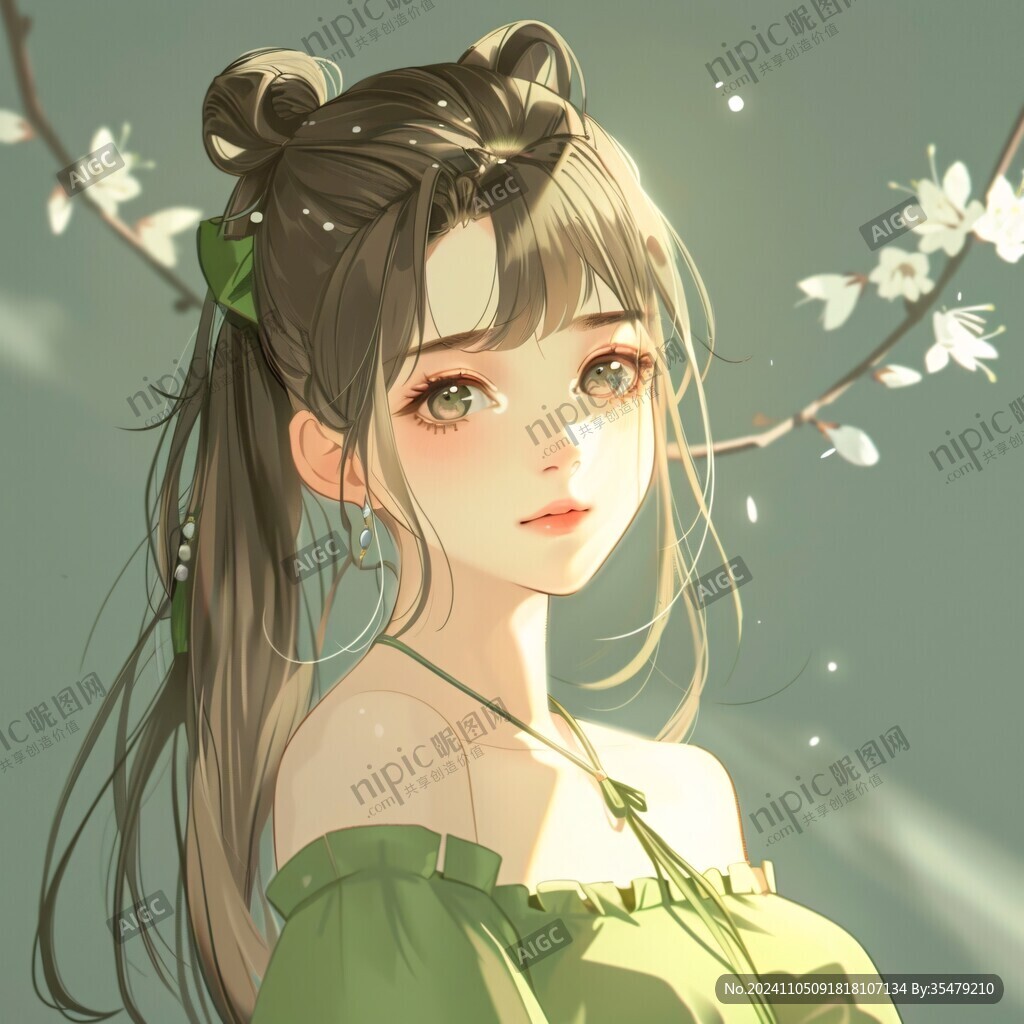 板绘少女