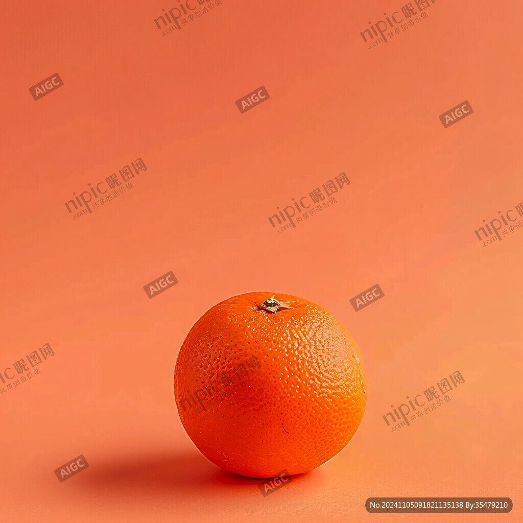 微缩创意橙子