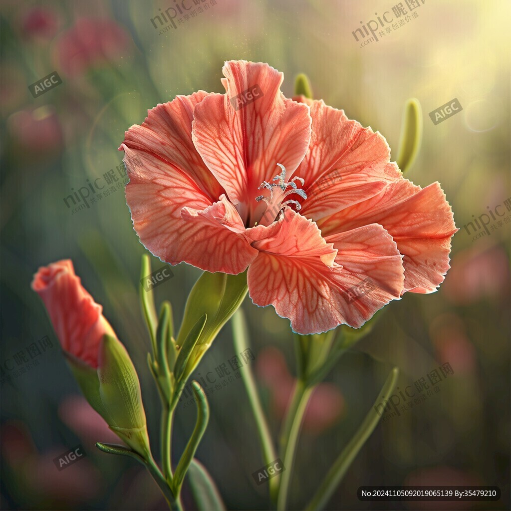 唯美萱草花