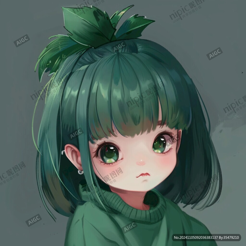 绿宝石李插画
