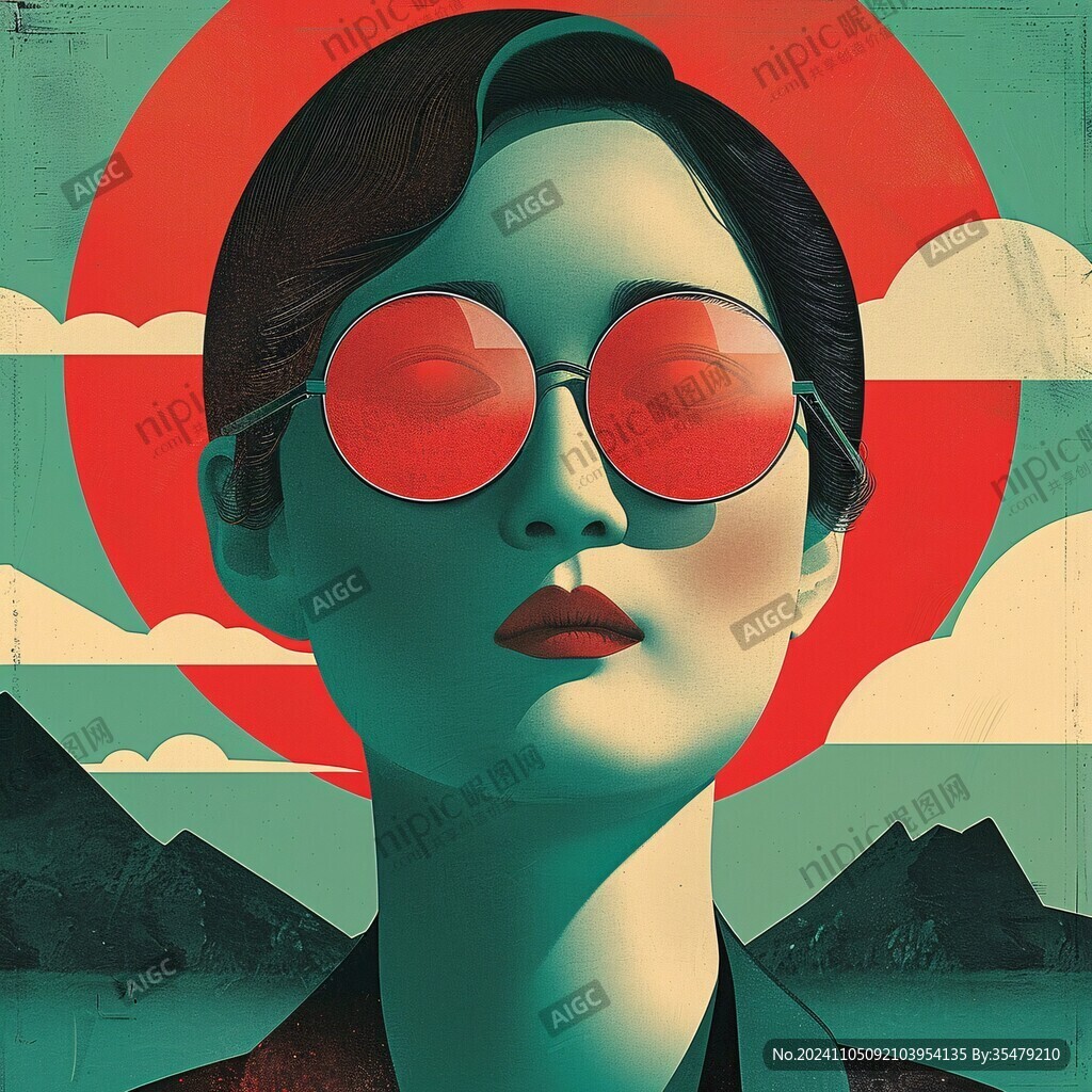 电影插画原画海报