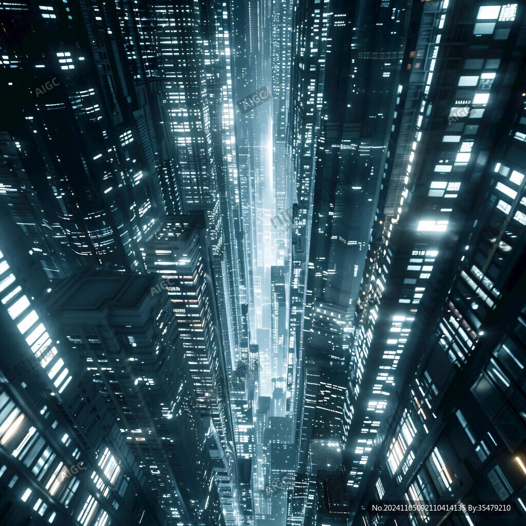 超现实虚空间立体城市