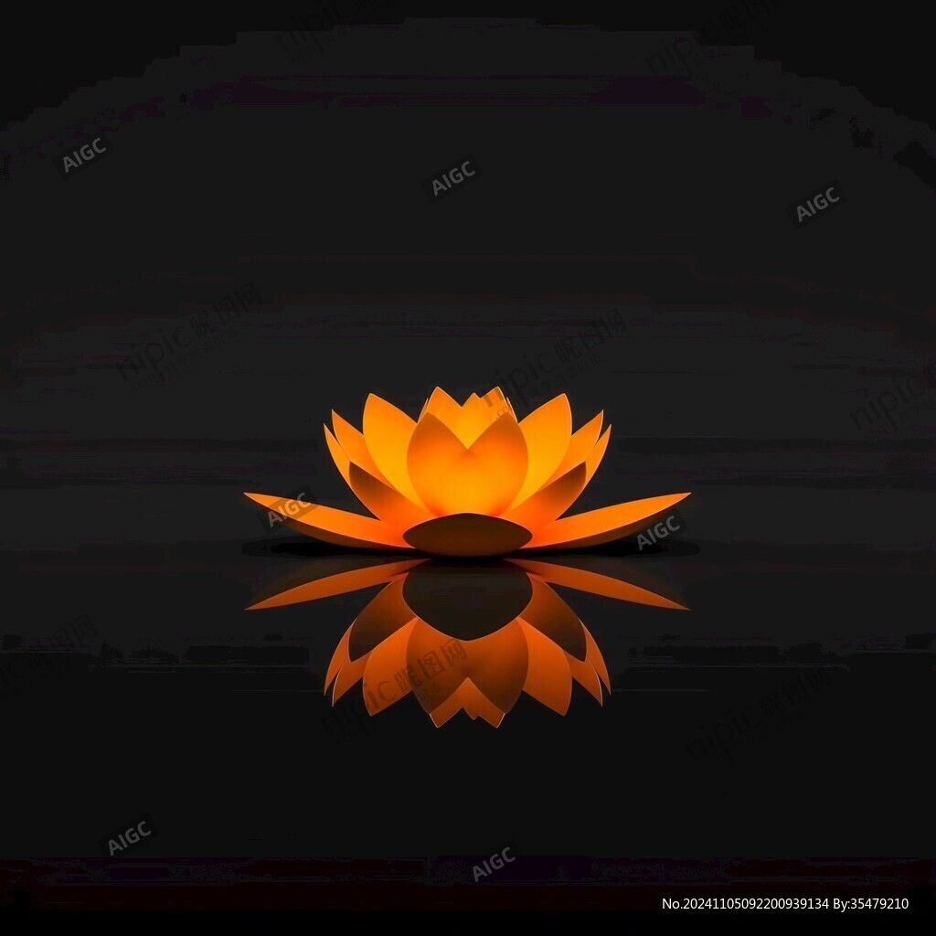 莲花灯素材