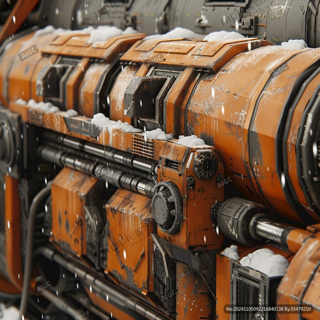 宇宙飞船发动机室