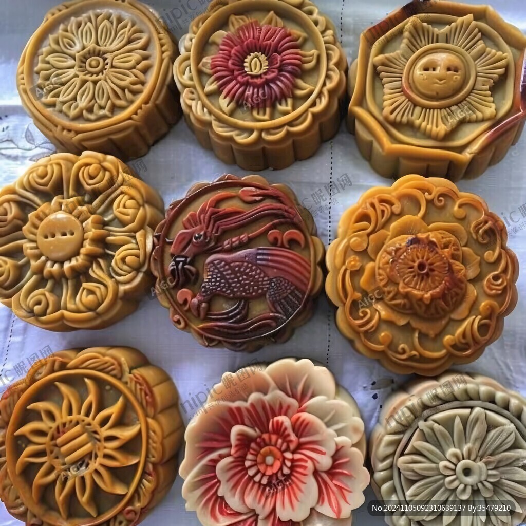 月饼印模月饼印花