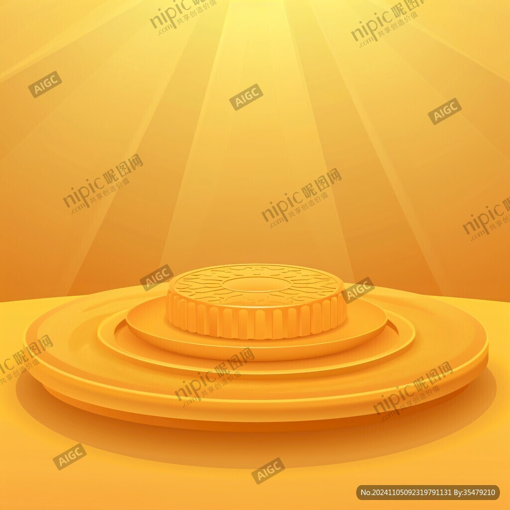3d月饼场景