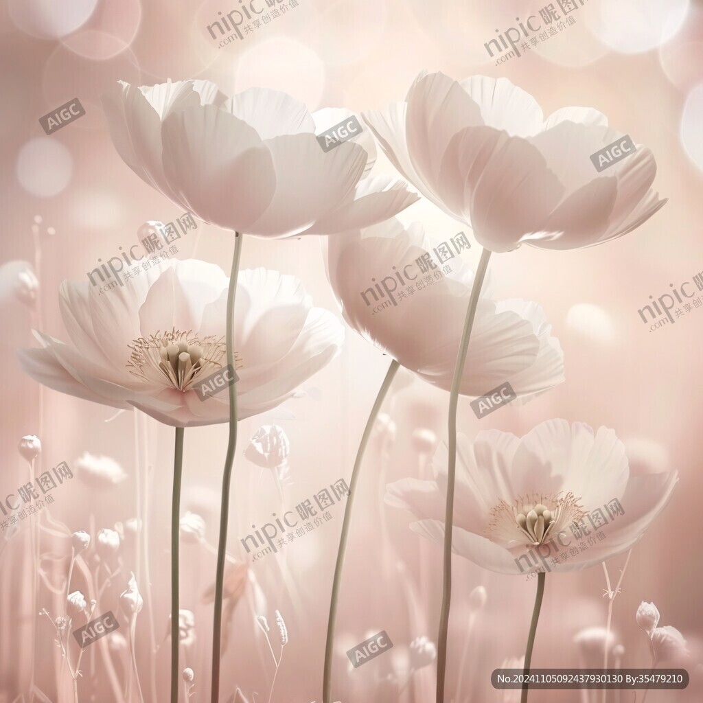 梦幻效果花卉
