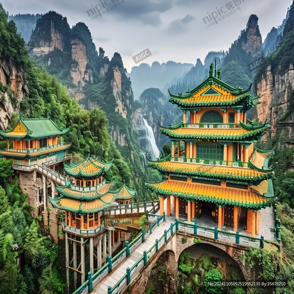 美丽宝泉风光