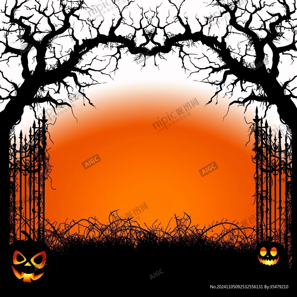 万圣节模板下载