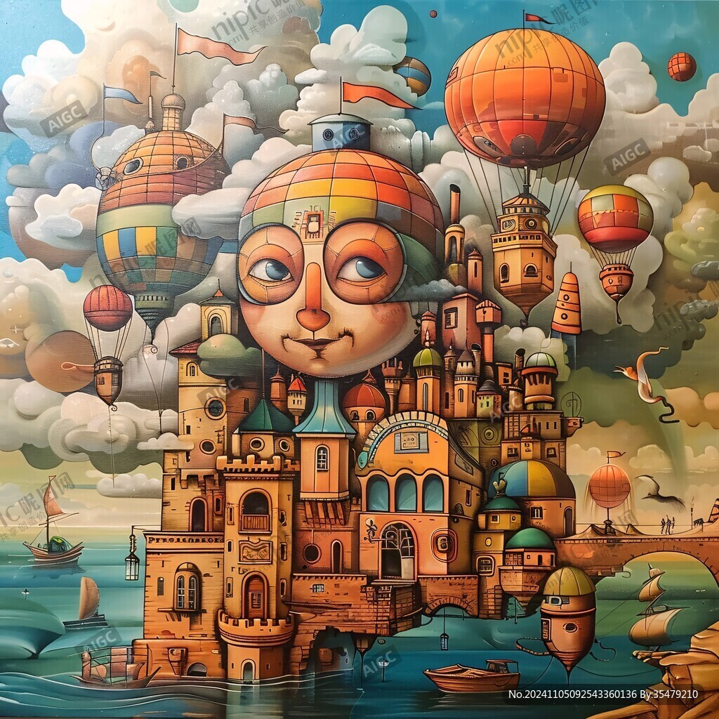 3d立体插画风格