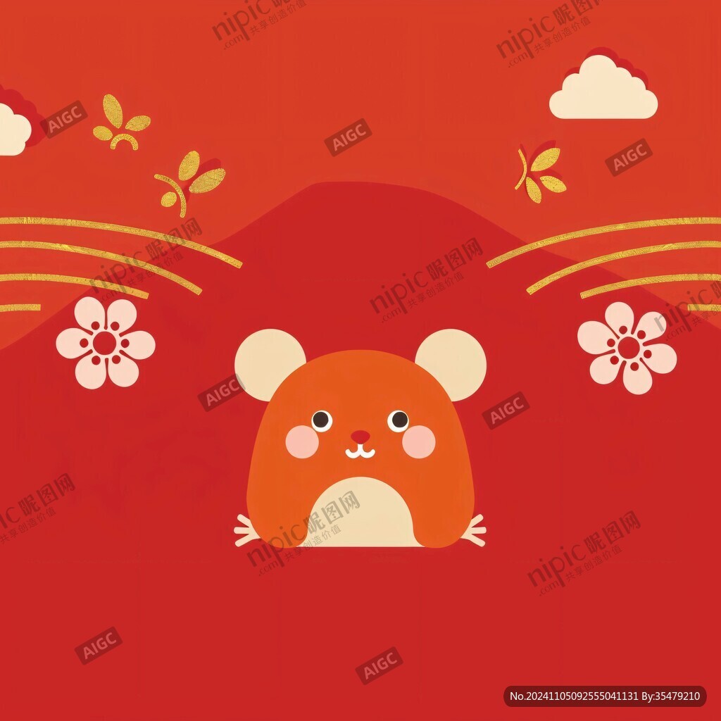 扁平风鼠年