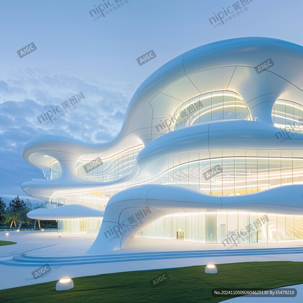 波浪状建筑