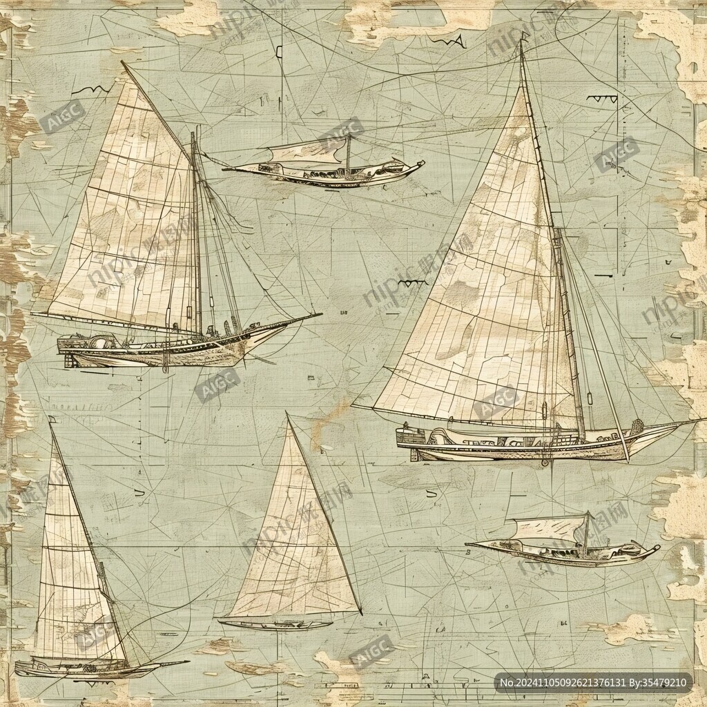 复古航海壁纸