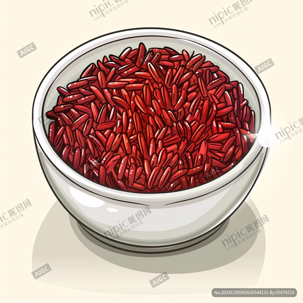 赤小豆插画