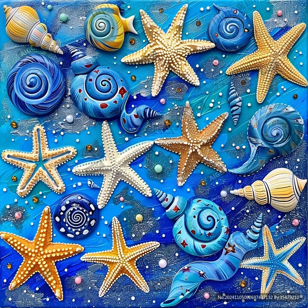 海洋主题立体画