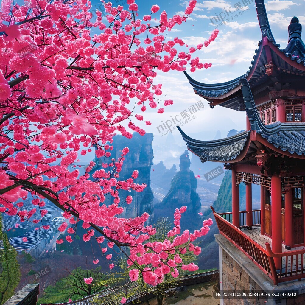 桃花楼阁