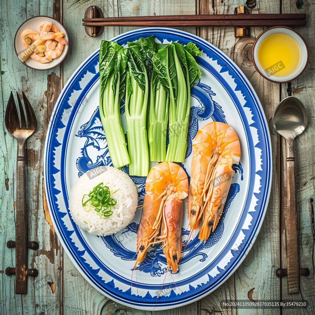 白灼虾套餐