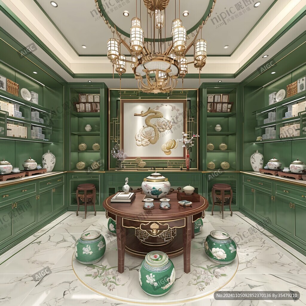中式茶叶店