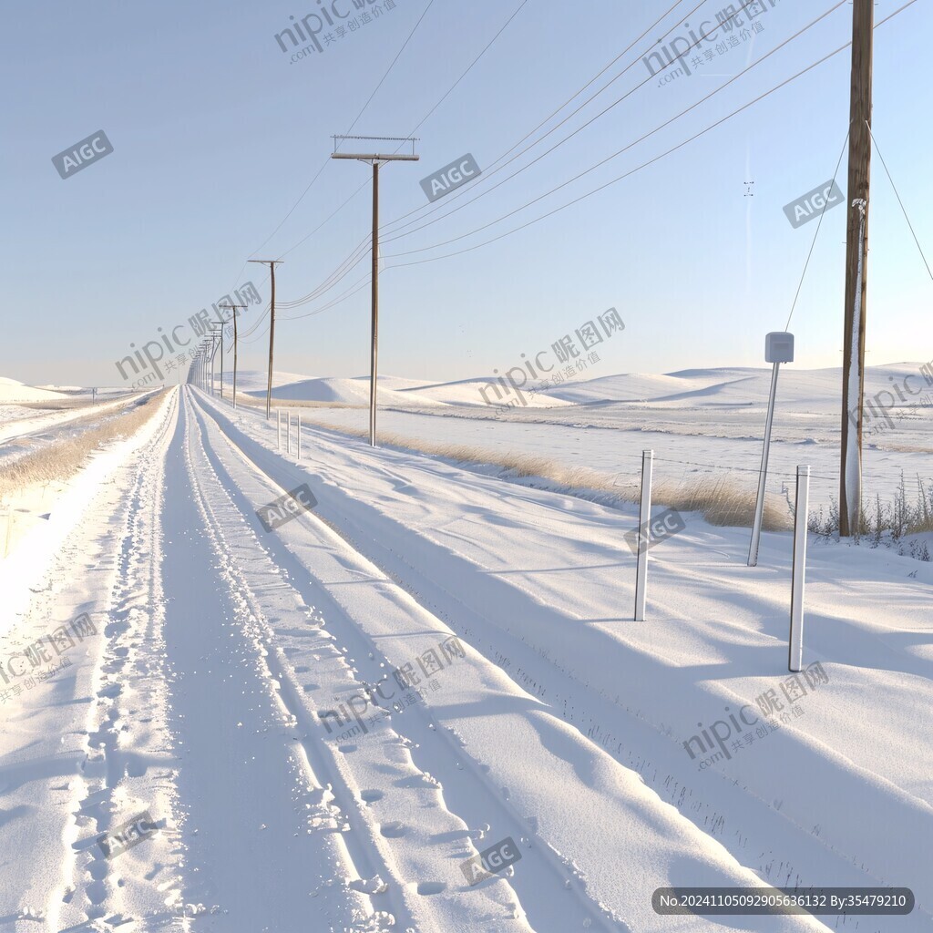 雪原小路