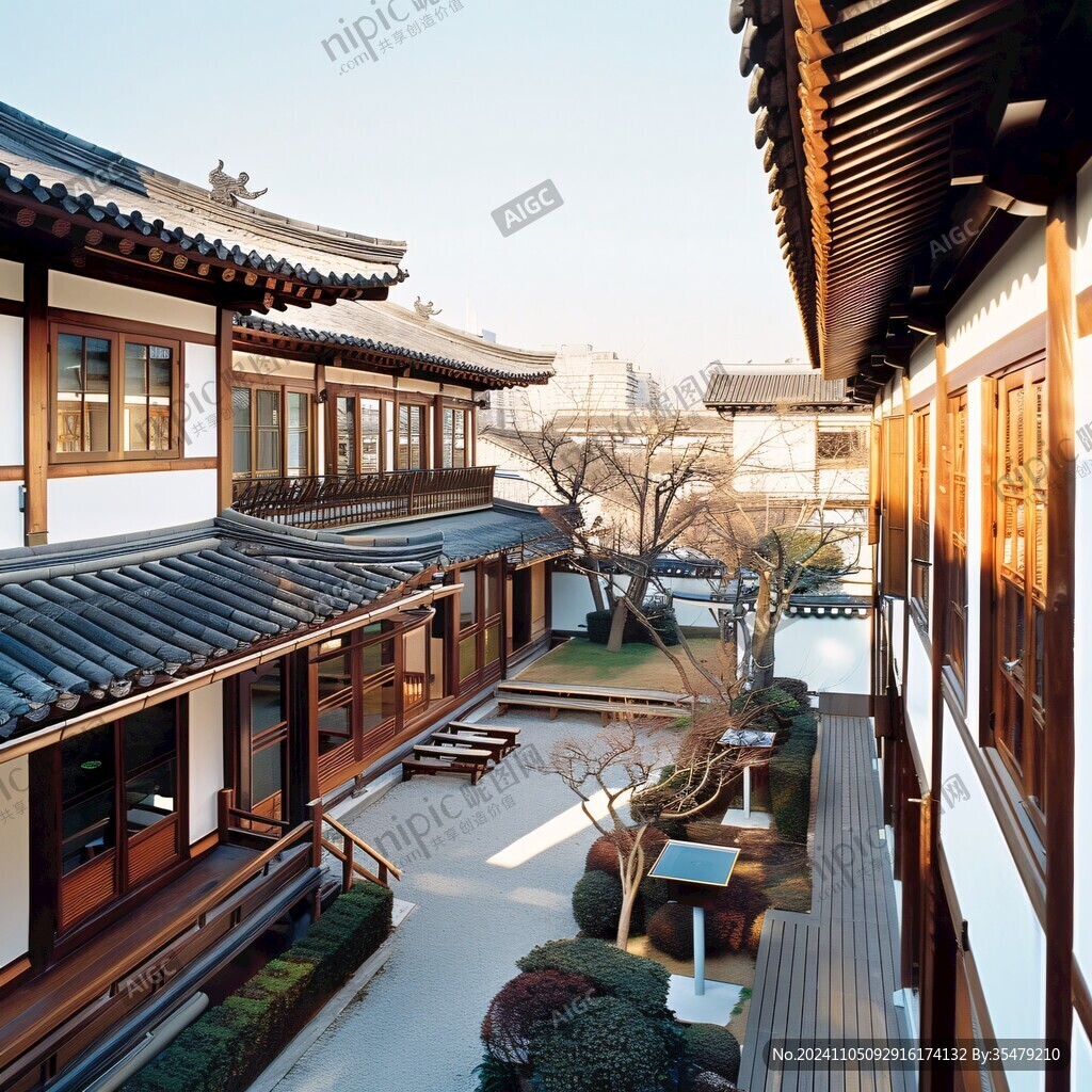 韩国庭院建筑