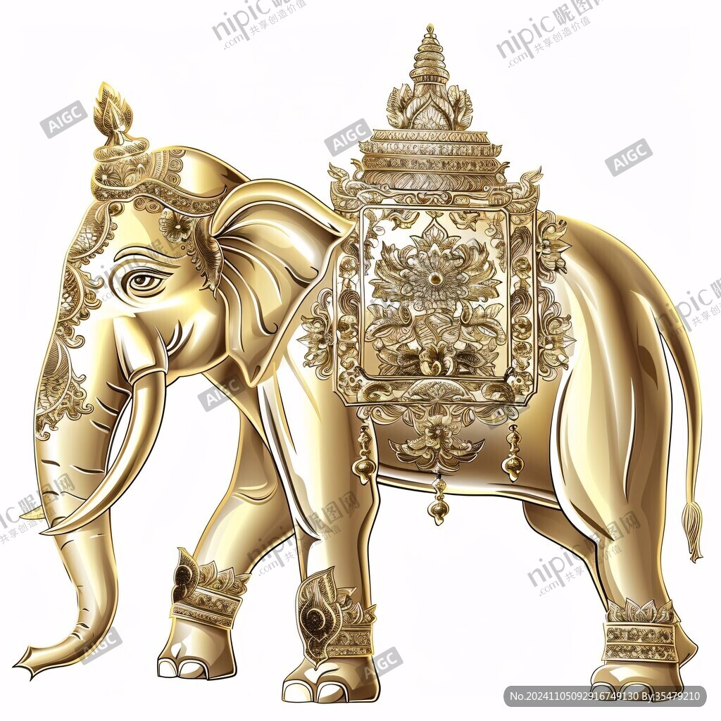 金碧辉煌大象