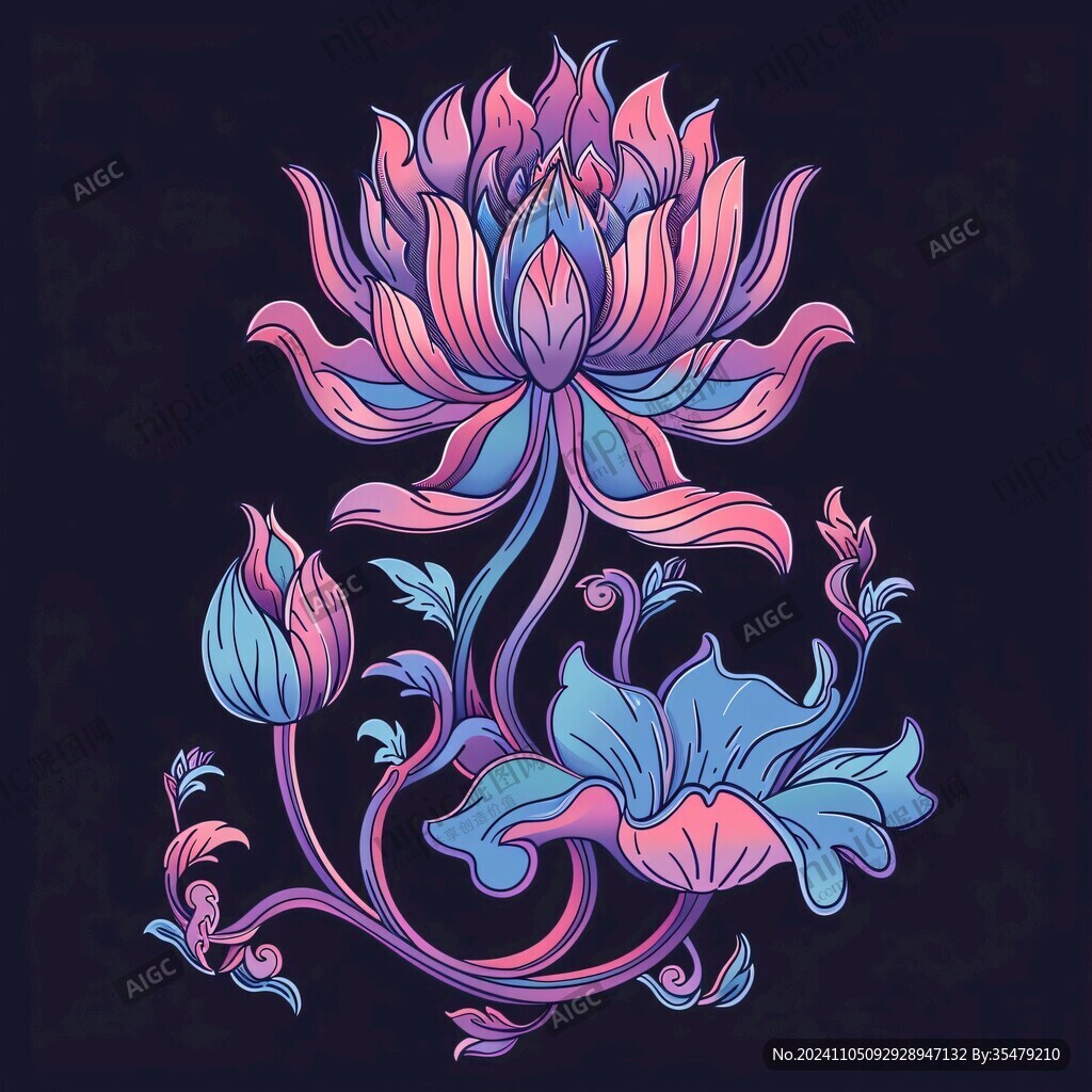 国潮莲花