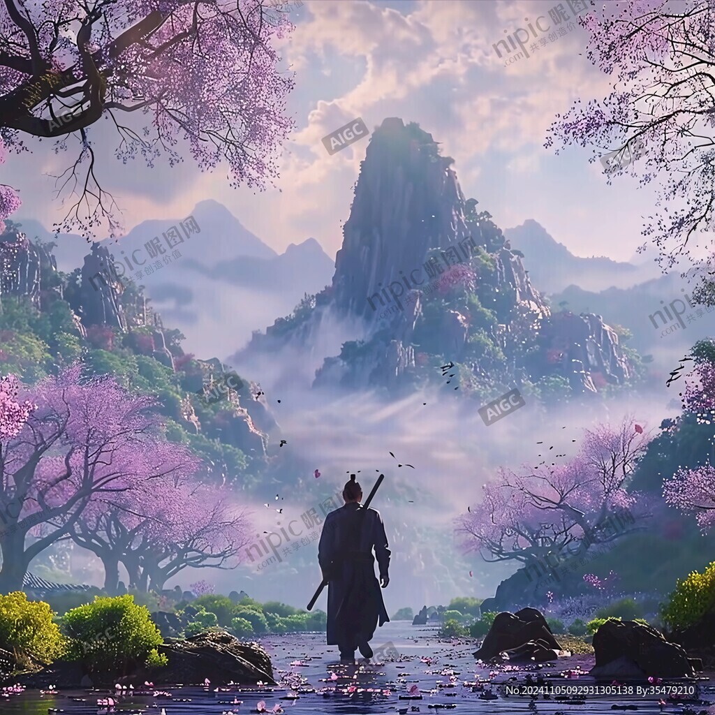 桃花源仙境