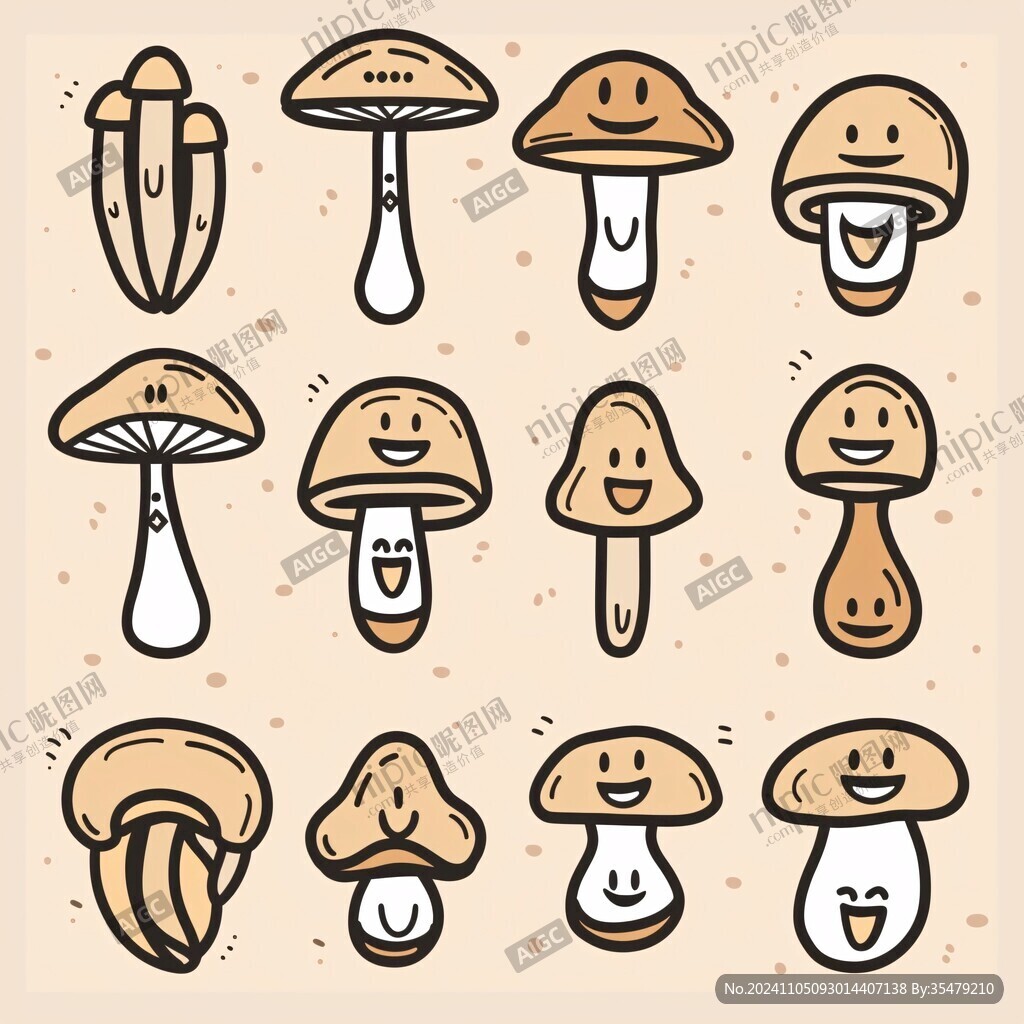 微笑菌菇