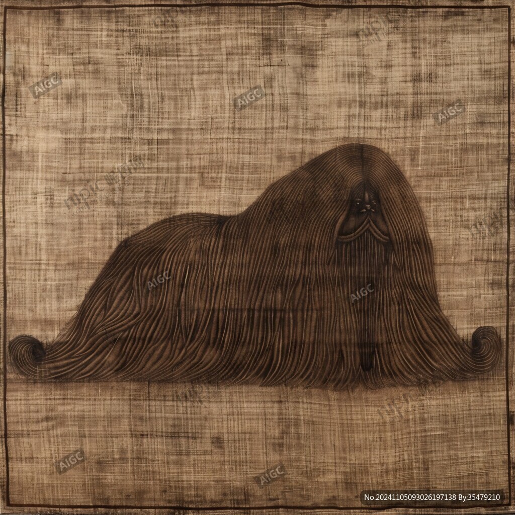 禅座木板画