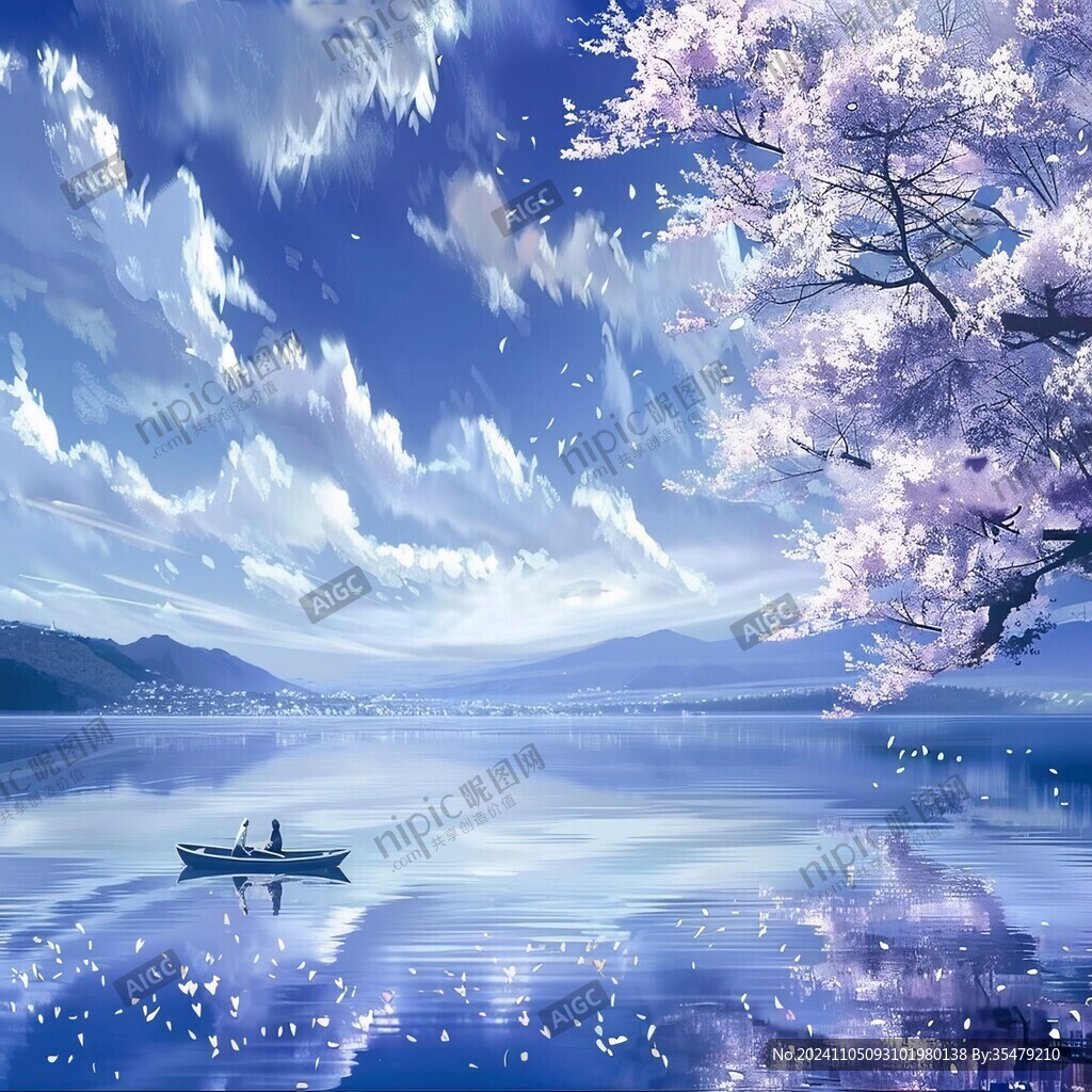 插画唯美风景