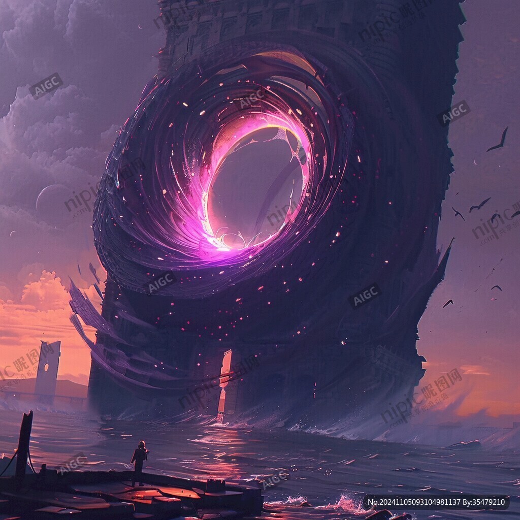 未来感插画