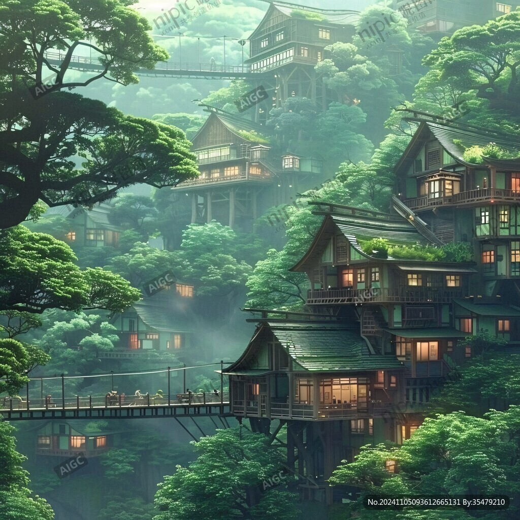 古风动画场景