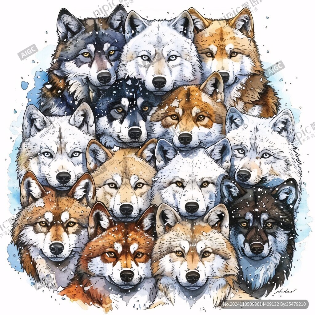内画狼群
