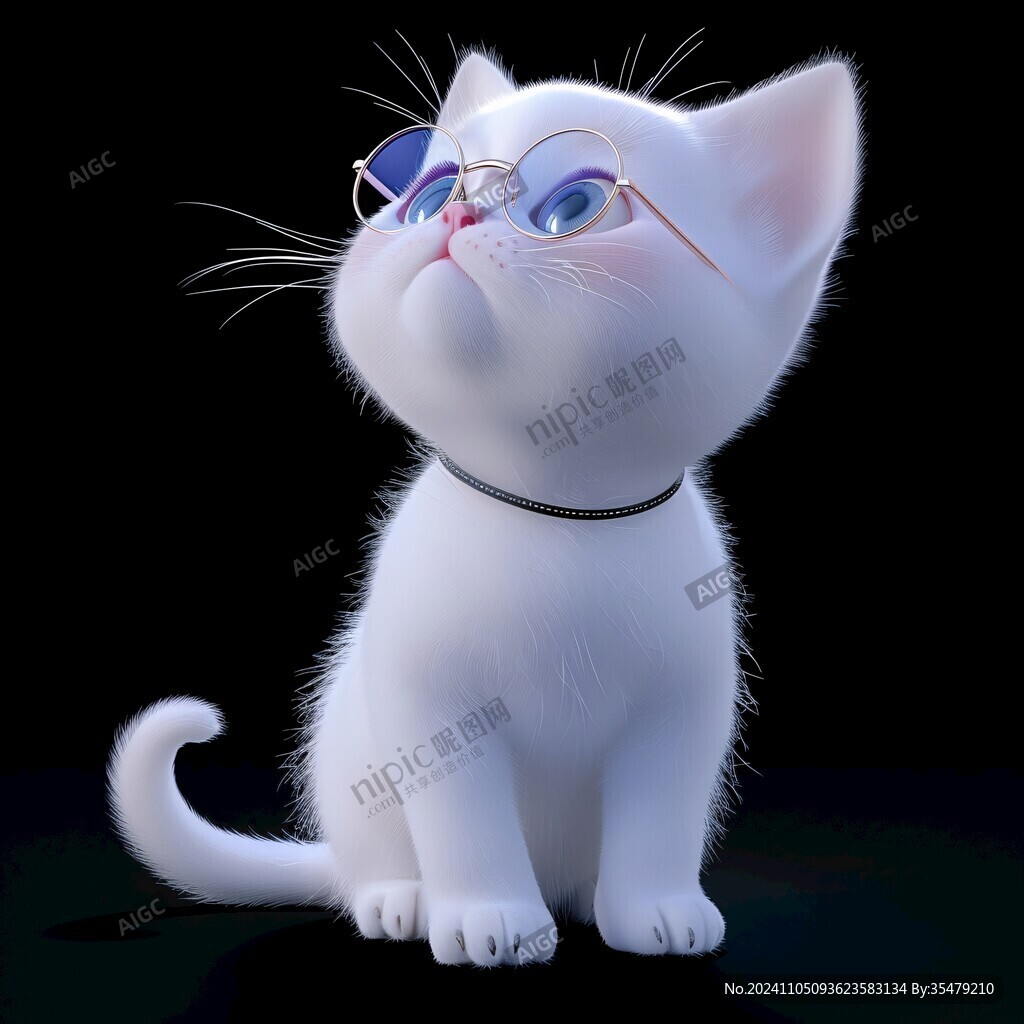 3d卡通猫咪