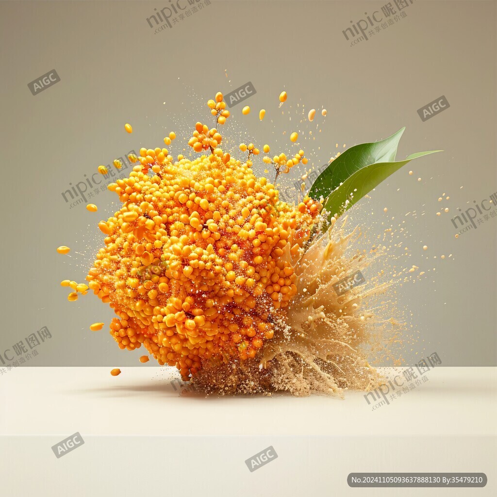 粮食颗粒造型