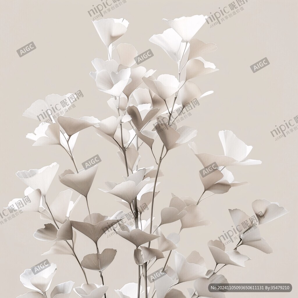3d简约花