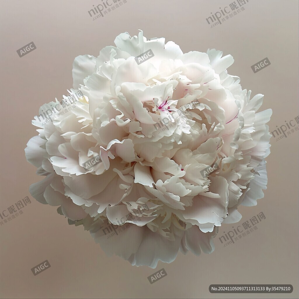 3d牡丹花卉