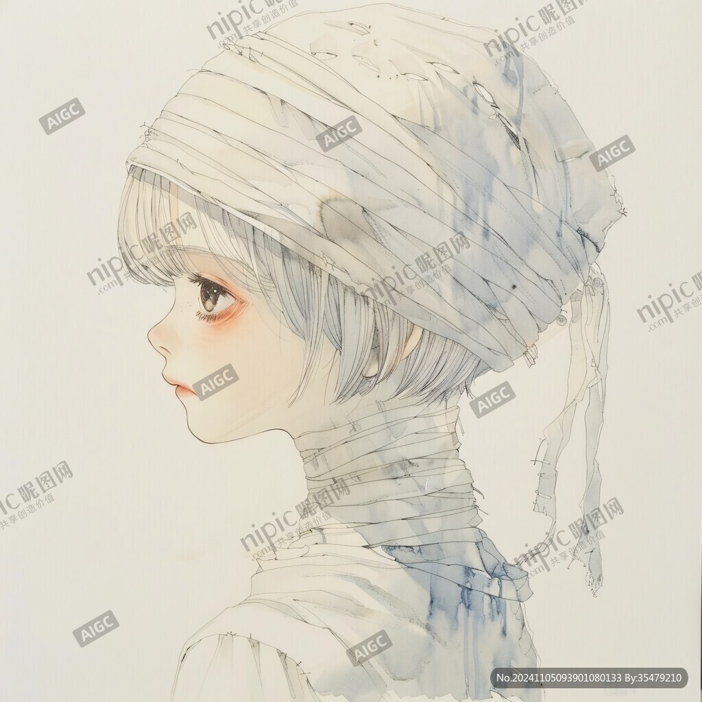 水彩风头像