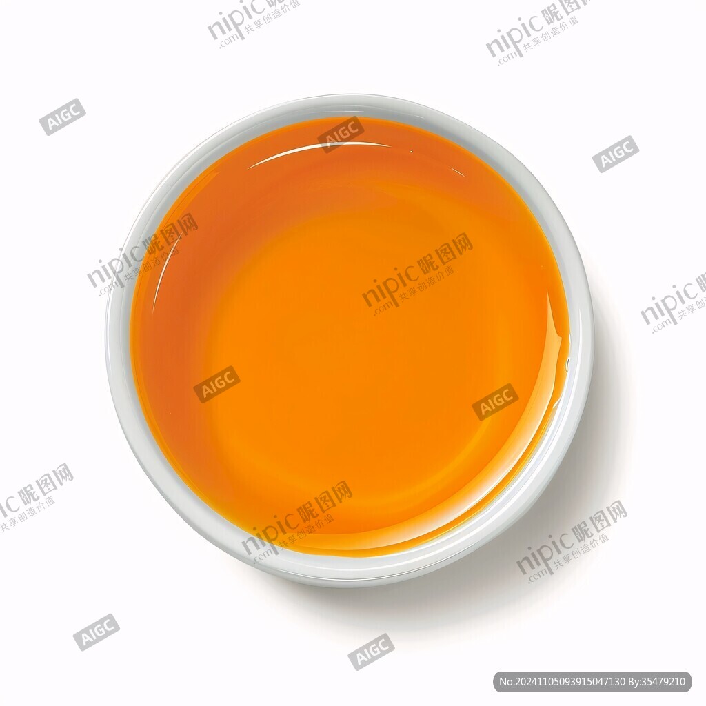 金黄色茶汤